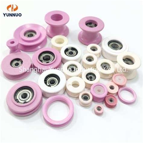 Custom 95 99 5 Al2O3 Alumina Ceramic Roller Guide Wheel China Al2O3