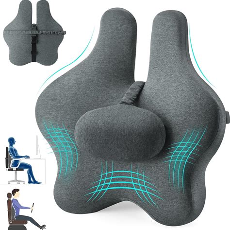 Amazon Bszxd Adjustable Lumbar Support Pillow For Office Chair