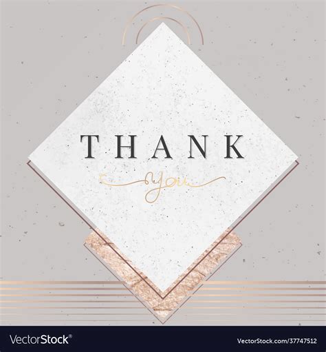 Thank you card Royalty Free Vector Image - VectorStock