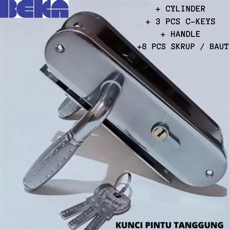 Jual Kunci Pintu Tanggung Set Sn Gagang Model Bulat Shopee Indonesia