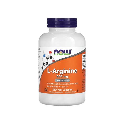 Now Foods L Arginine Mg Veg Caps