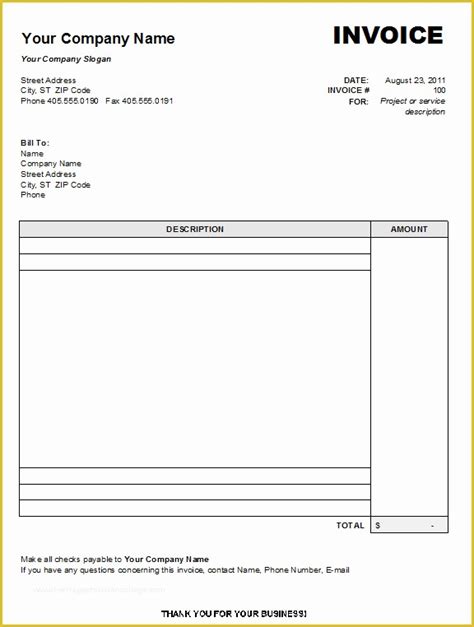 excel invoice template mac heritagechristiancollege