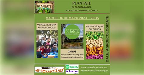 Plantate Con Janus En El Programa Del Colectivo Agroecol Gico Janus