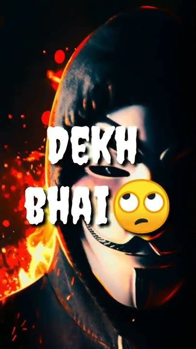 Dekh Bhai🙁me Chup🤫hu Na To Kuch Wajah Hai🤬 New Whatsapp Status Video 👿😈