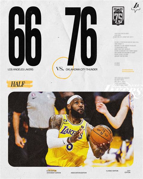 Los Angeles Lakers On Twitter Halftime 7q6vjl80ol