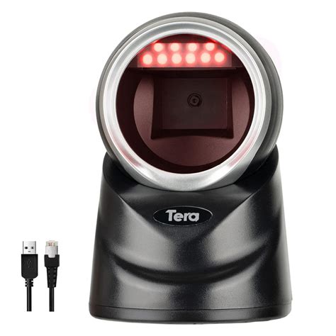 Tera Desktop D D Qr Barcode Reader Cavo Usb Cablato Omnidirezionale