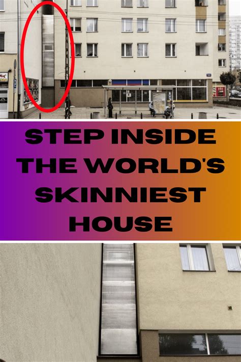 This Is The World S Skinniest House Take A Look Inside To See The Mind