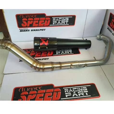 Jual Knalpot Racing Akrapovic Gp Carbon Black Cbr Cb Vixion