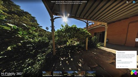 Screen Shot Showing Thumbnails And Description Of A Virtual Tour Of