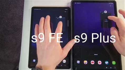 Samsung Tab S9 Fe Vs Samsung Tab S9 Plus Speed Test Comparison Youtube