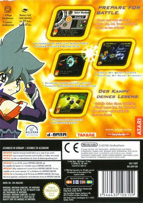 Beyblade VForce Super Tournament Battle Cover Or Packaging Material