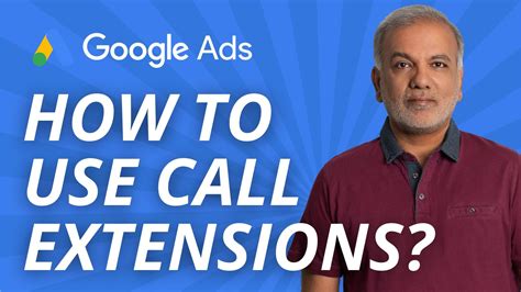 Google Ads Call Extensions How To Use Call Extensions In Google Ads