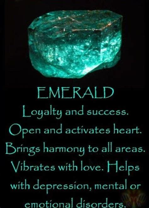 Emerald Loyalty And Success Artofit