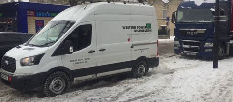 Ford Transit Van Saves a Big Rig in the Snow: Freaky Friday