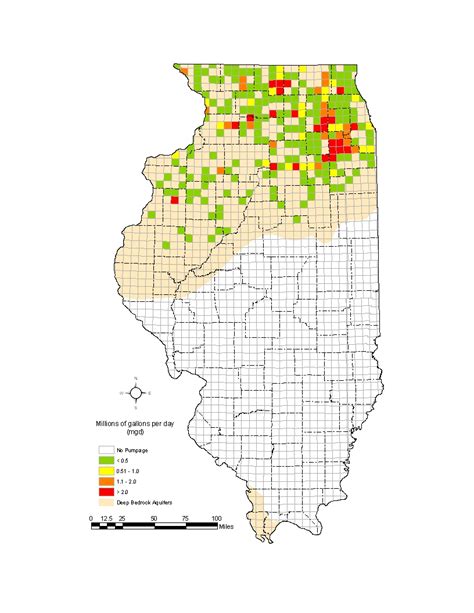 Withdrawals From Deep Bedrock Aquifers By Township Download