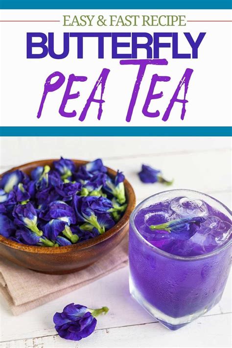 Easy And Fast Butterfly Pea Tea Recipe With Color Changing Magic