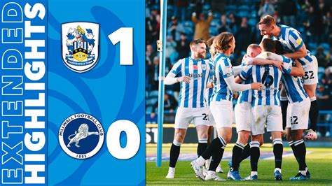 ⚽️ Extended Highlights Huddersfield Town 1 0 Millwall Youtube