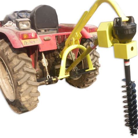 30 HP 3 Point PTO Post Hole Digger Attachment w/ 12 Inch Auger