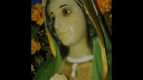 Statue Of Virgin Mary Weeps As Worshippers Flock To Church In Mexico To Witness Her Tears