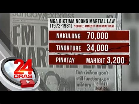 Mga Naging Biktima Noong Panahon Ng Martial Law Sinariwa Ang Mapait Na