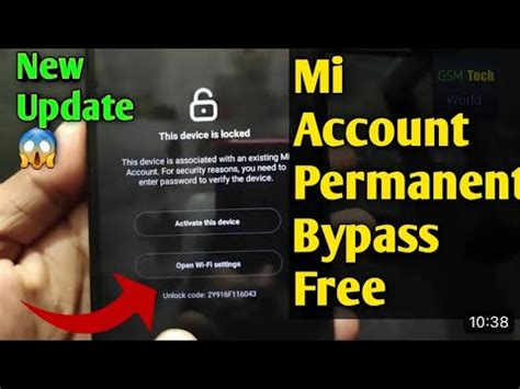 All Xiaomi Redmi Note 7 7s 7pro BYPASS MI ACCOUNT Permanent SIDELOAD