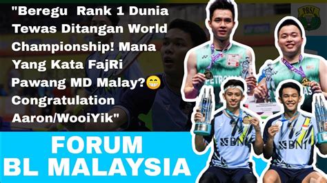 Komentar Bl Chinese Malay Usai Fajar Rian Tewas Ditangan Aaron Wooi