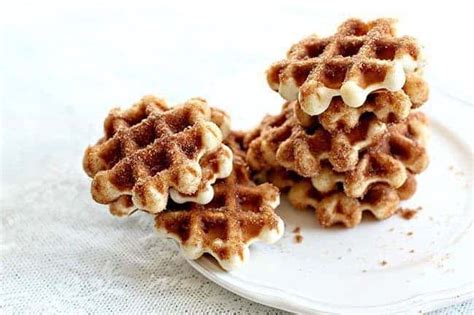 Mini Waffle Donuts - The Kitchen Magpie