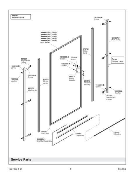 Parts For Sterling Shower Doors | Reviewmotors.co