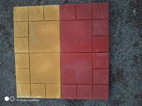 Soluble Salt Polished Vitrified Square Parking Tile X Feet X Cm