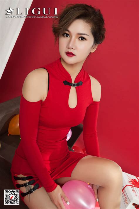 모델 Wen Rui "Qipao Rope Art"[Ligui Meishu Ligui] 화보집 - V2PH