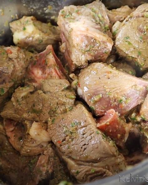 AMAZING instant pot GOAT stew recipe — Kelvin's Kitchen