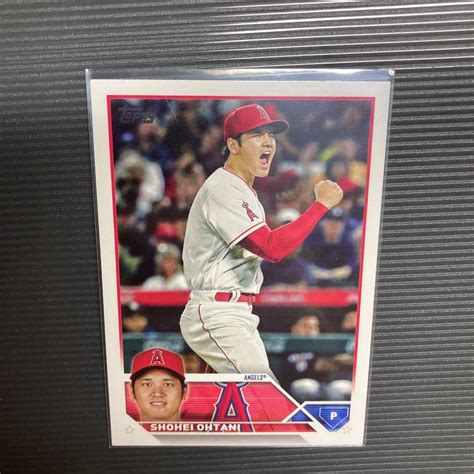 Yahooオークション 2023 Topps Mlb 大谷翔平 レギュラーカード Ange