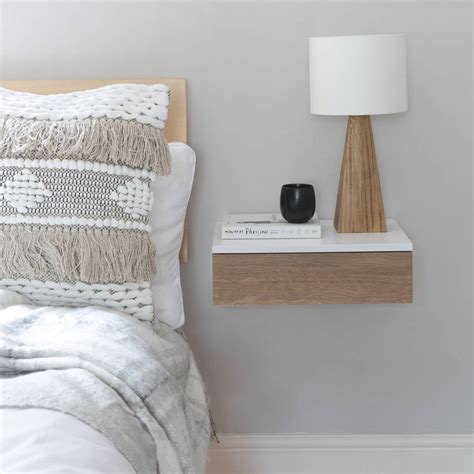 Floating Oak Front Bedside Drawer By Urbansize Meubel Ideeën Kleine