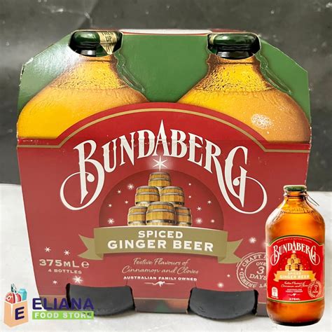 Jual Bundaberg Special Edition Spiced Ginger Beer 375 Ml Minuman Soda