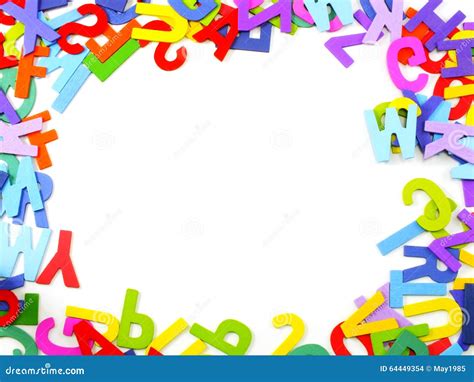 Abc Alphabet Background Stock Photo Image Of Style Font 64449354