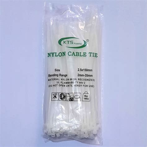 Jual Kabel Ties Tis Cable Tie 2 5 X 150 Mm 15cm Kualitas Baik Isi