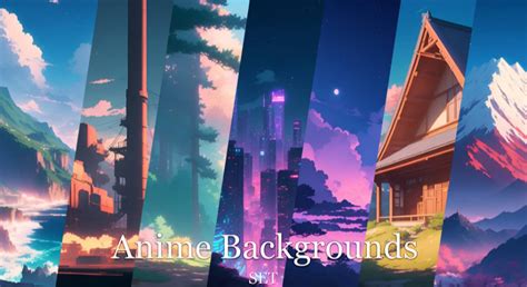 Anime Backgrounds in 2D Assets - UE Marketplace