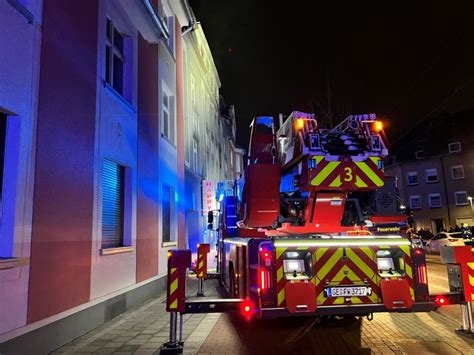 Kritischer Dachstuhlbrand Einsatzbericht Gelsenkirchen Beckhausen