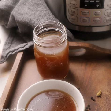 Quick And Easy Instant Pot Bone Broth Amiras Pantry