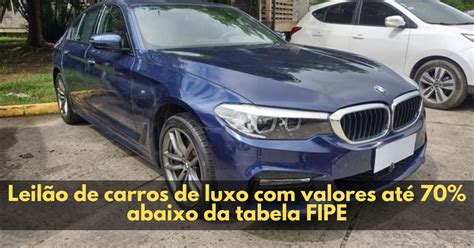 Leil O De Carros De Luxo At Abaixo Da Tabela Fipe