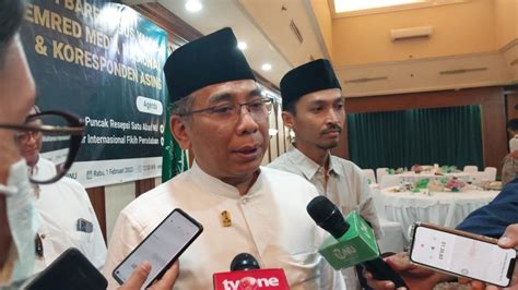 Gus Yahya NU Banyak Di Parlemen Dan Pemerintah Bukan Hanya Di PKB