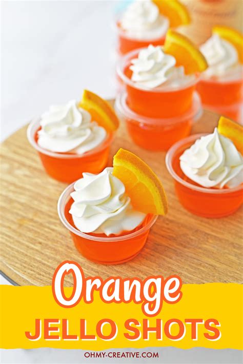 Orange Jello Shots