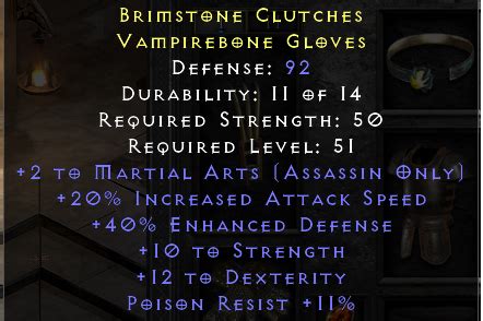 2 20 Ma Sin Glove Dual Stat Topic D2jsp