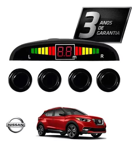 Sensor De R Estacionamento Preto Nissan Kicks