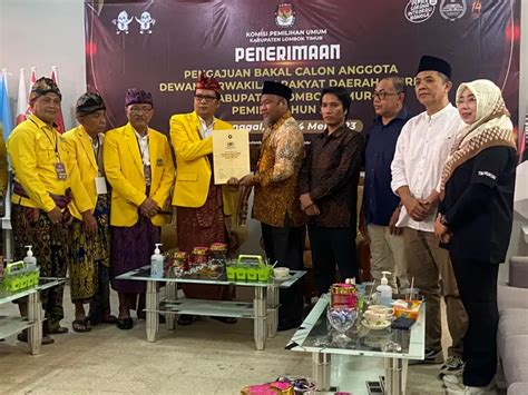 Siapkan Caleg Pemilu Partai Golkar Lombok Timur Resmi