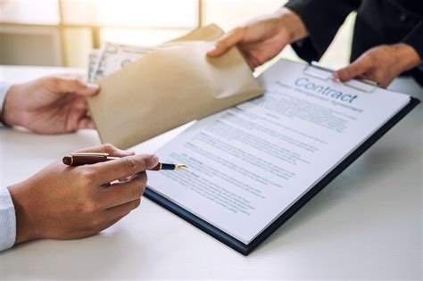 Premium Photo Cropped Image Of Client Signing Contract While Agent