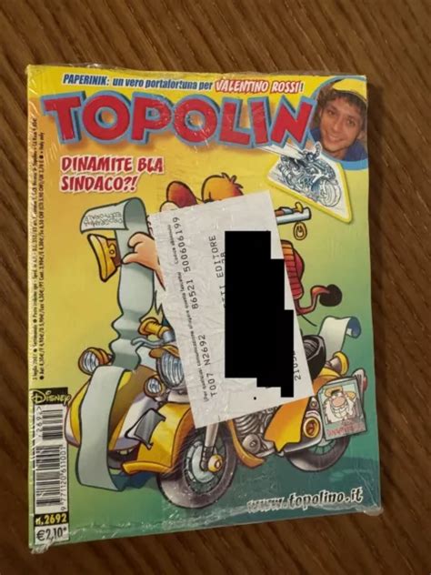 TOPOLINO LIBRETTO N 2692 BLISTERATO SIGILLATO Con Tagliando Abbonato