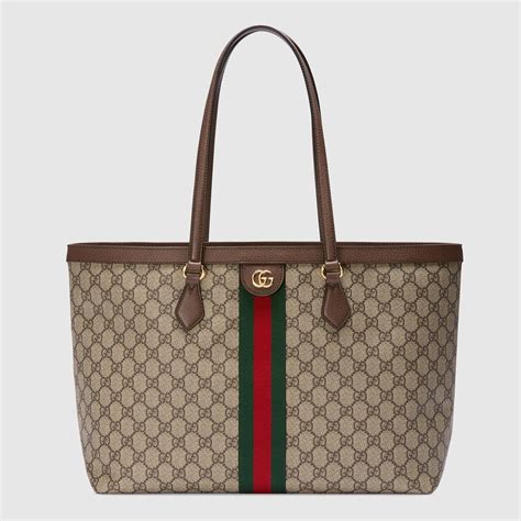 Tote Ophidia Con GG Mediano En GG Supreme GUCCI ES