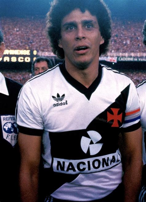 Roberto Dinamite Of Vasco Da Gama Of Brazil In 1993 Roberto Dinamite