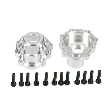 2 Pairs Hot Racing Aluminum Knuckle Portal Cover For 1 10 Traxxas TRX 4